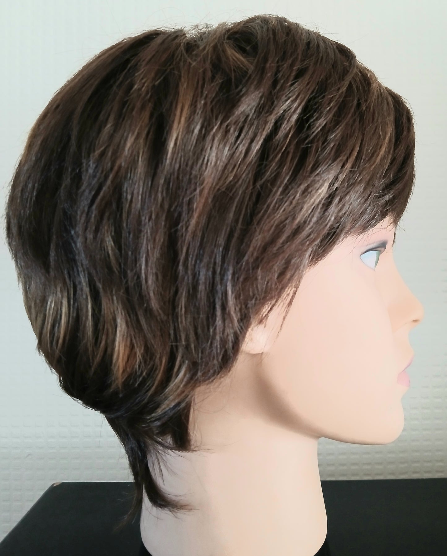 Synthetic Layered Wig