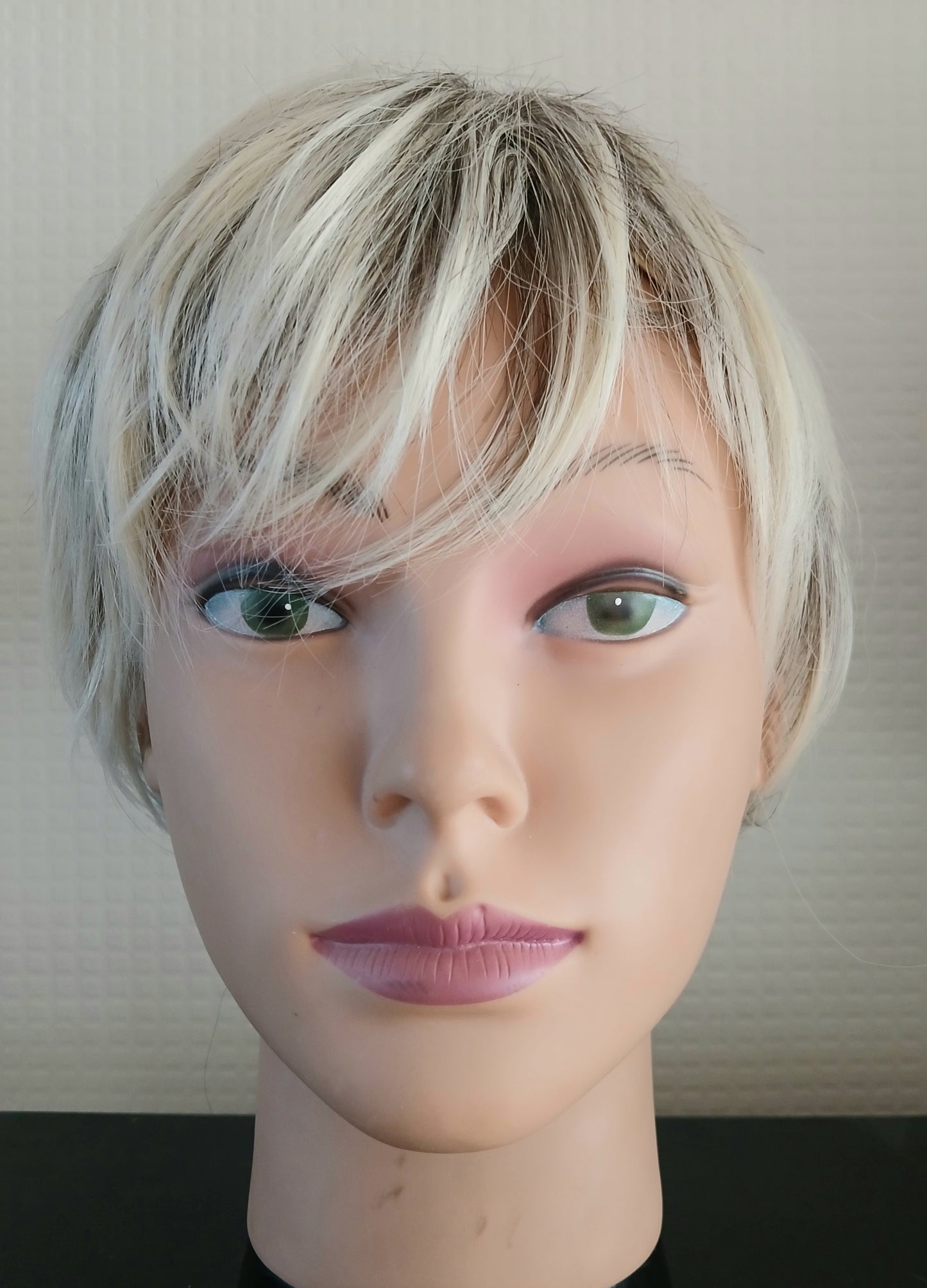 Synthetic Layered Wig